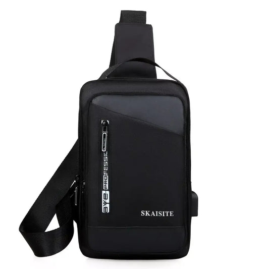 Black Sport Cross Body Bag