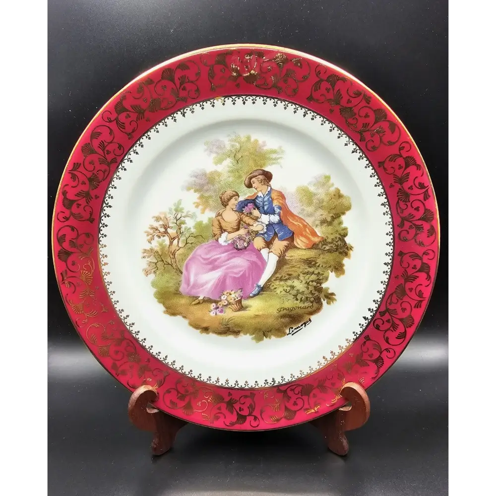 Vintage Limoges Castel Porcelain Plate 25cm – Koalaehub
