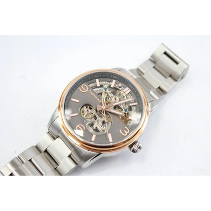 Earnshaw Skeleton Watch with crown 