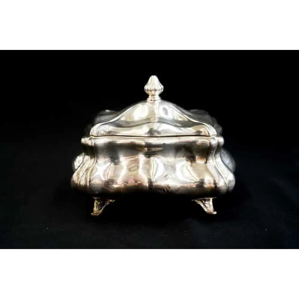 835 Silver European Vintage Sugar Box 
from our Genuine Pre-Owned Luxury Rings & Designer Jewellery