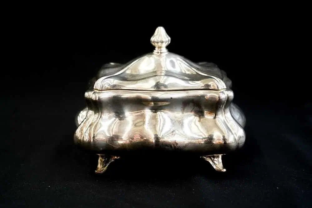 Manton 835 Silver Vintage Sugar Box from our Antique & Vintage Collectibles Australia collection 