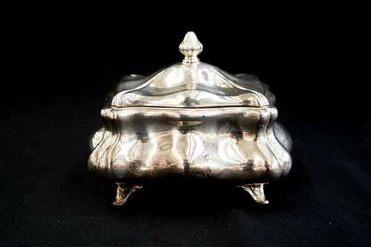 Manton 835 Silver Vintage Sugar Box from our Antique & Vintage Collectibles Australia collection 
