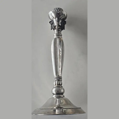 Vintage Godinger Silver-Plated Pineapple Candlestick Holder from our Antique & Vintage Collectibles Australia
