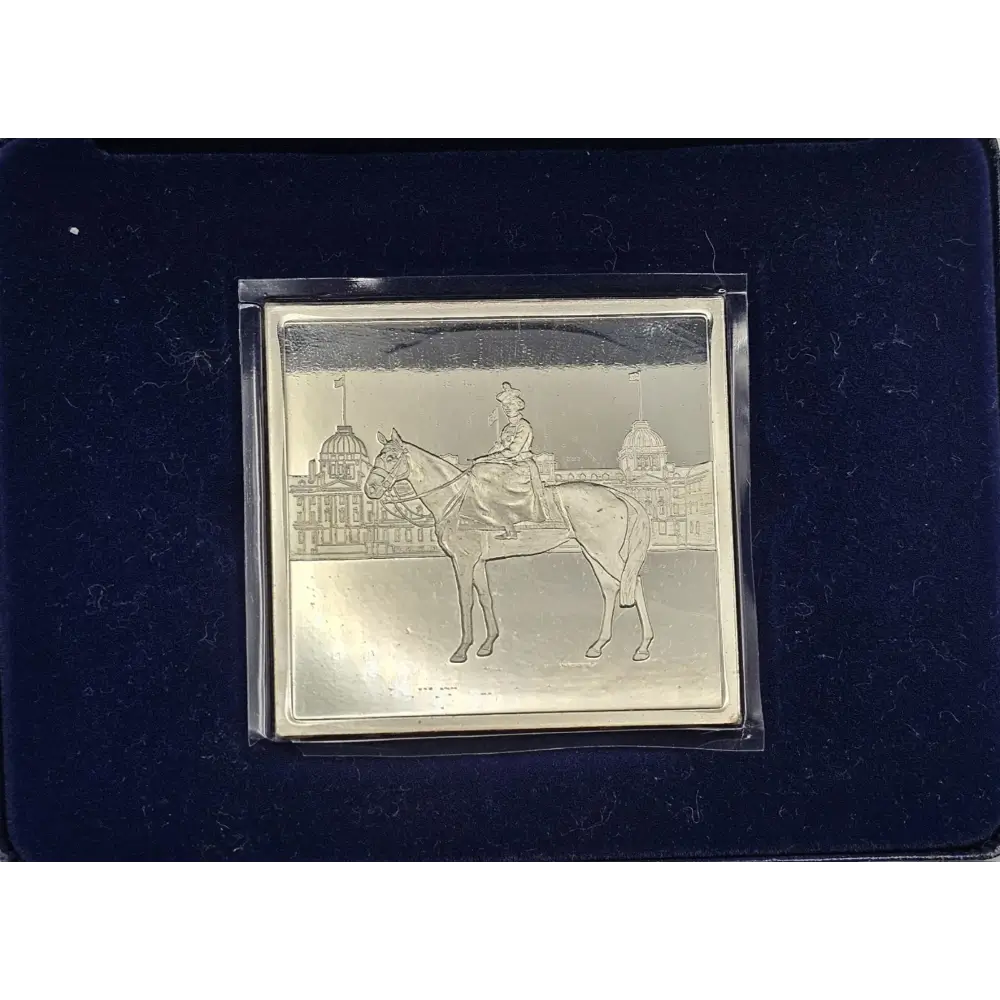Sterling Silver Ingot Commemorating H.M. The Queen’s Birthday 1977