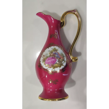 Decorative pink pitcher