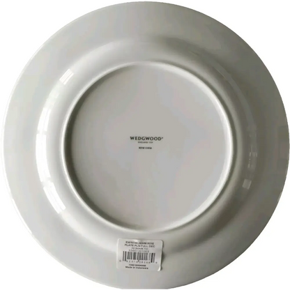 White Wedgwood plate