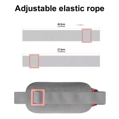 Adjustable elastic rope with measurements and a belt clip