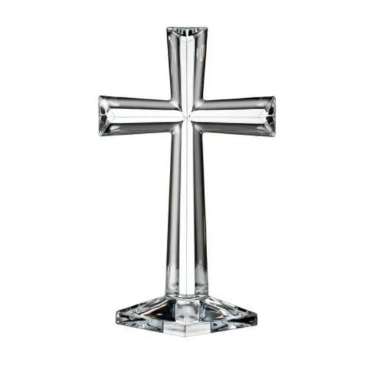 Waterford Marquis Selah Crystal Standing Cross for home decor