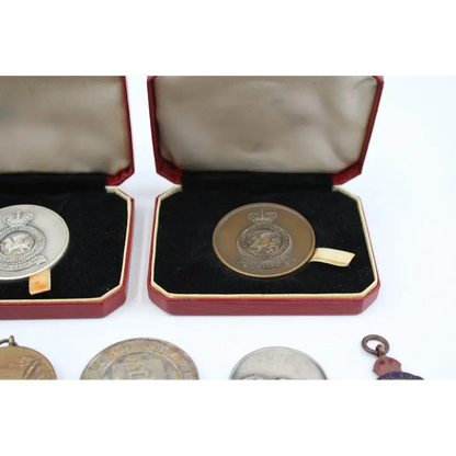 Assorted medals in the Boxed Royal Tournament Lot of 12