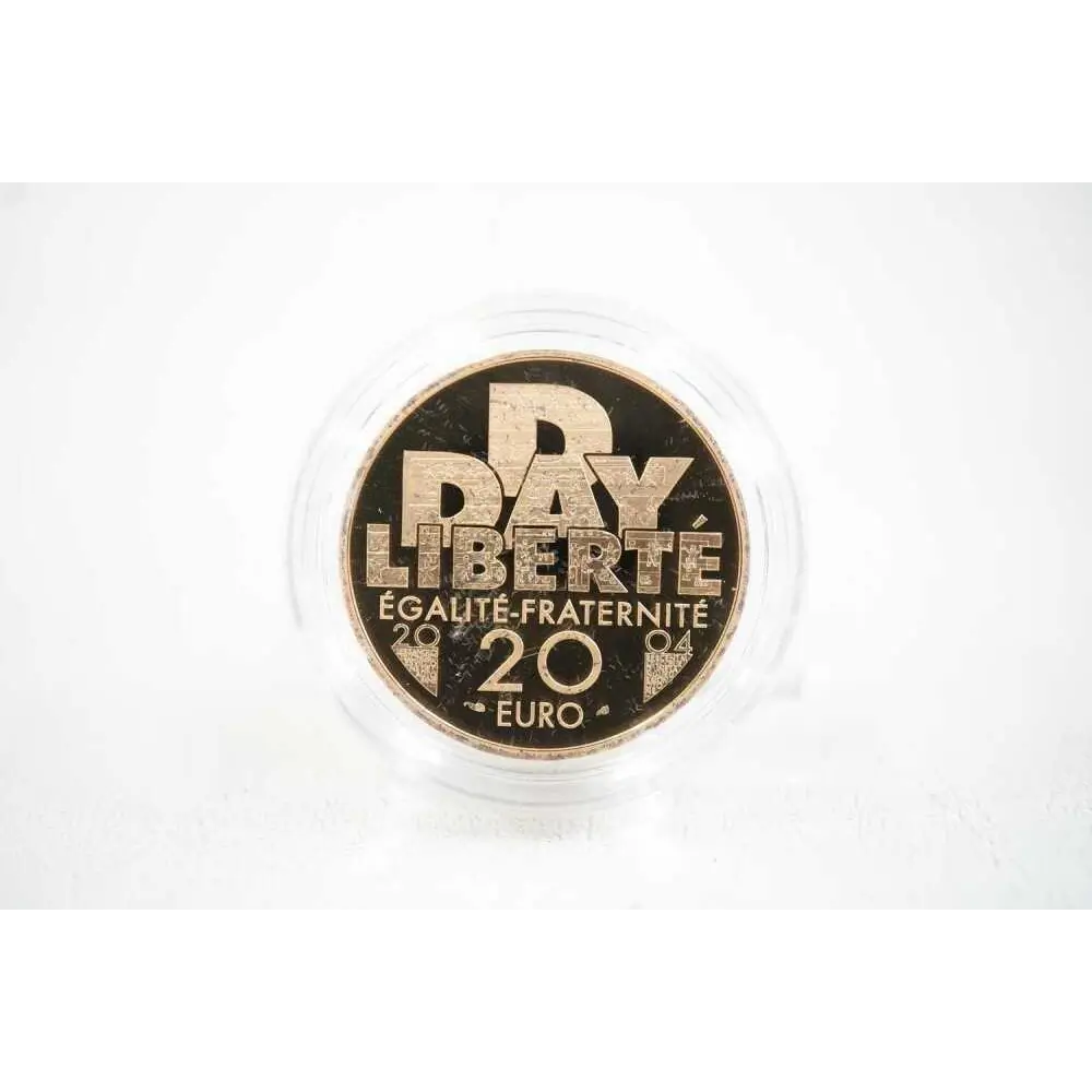 Monnaie de Paris 2004 Gold Proof Coin - D-Day | 17g Gold – Koalaehub