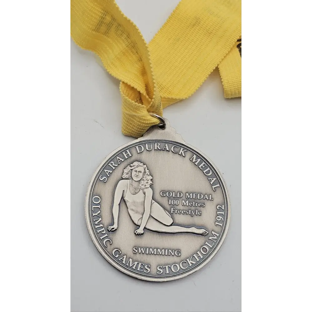 Sarah Durack Olympic Dream Medal 1912 Stockholm Swimming 100m Freestyle from our Vintage British Coins & Commemorative Sets Australia collection 