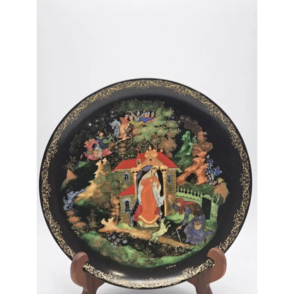 Palekh Russian Legends Limited Edition Porcelain Collector Plate (7.75 in)