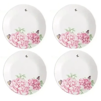 Royal Albert Miranda Kerr Floral Friends porcelain plate close-up