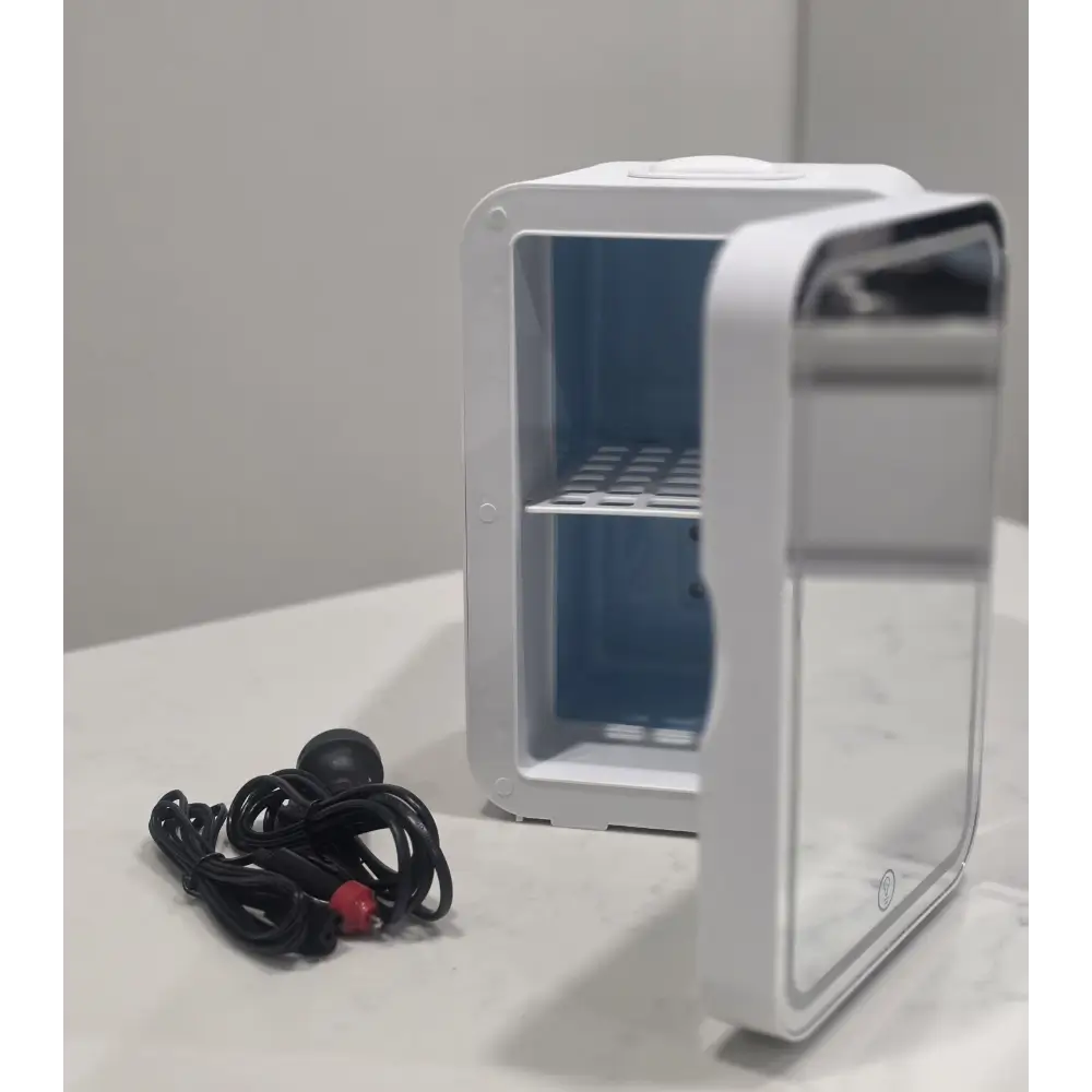 Portable Mirror Mini Fridge 4L | Skincare & Beauty Cooler (AC/DC)