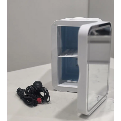 Portable Mirror Mini Fridge 4L | Skincare & Beauty Cooler (AC/DC)