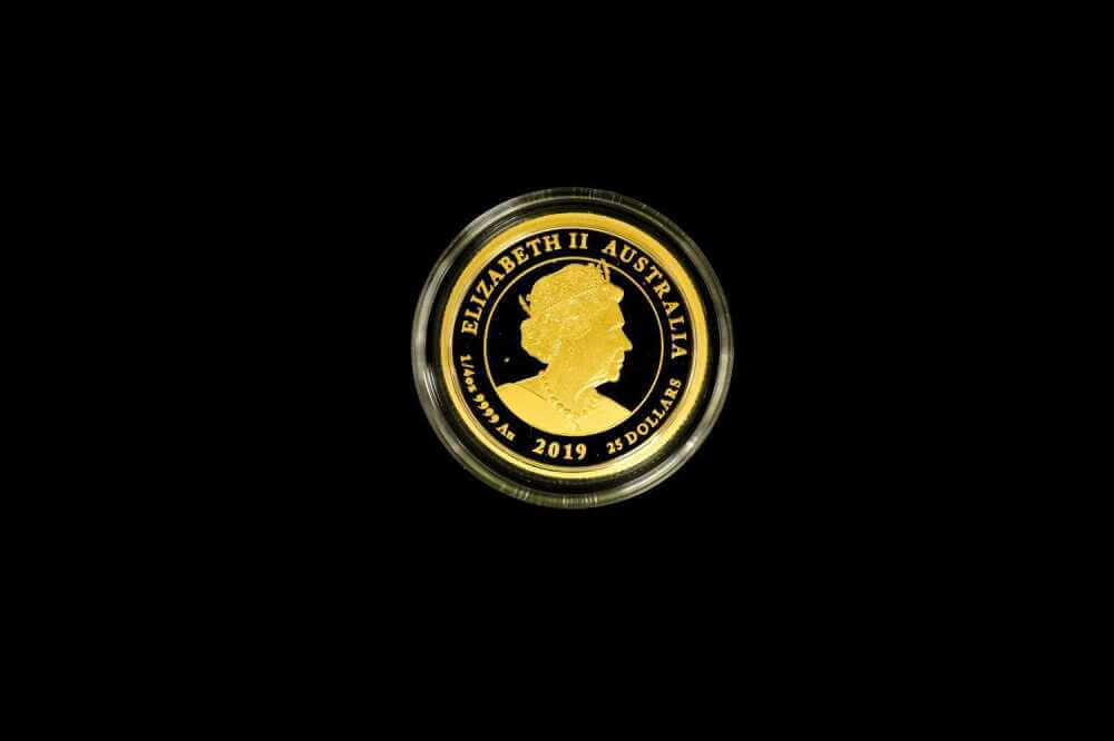 Perth Mint 2019 Queen Victoria gold proof coin with Queen Elizabeth II reverse
