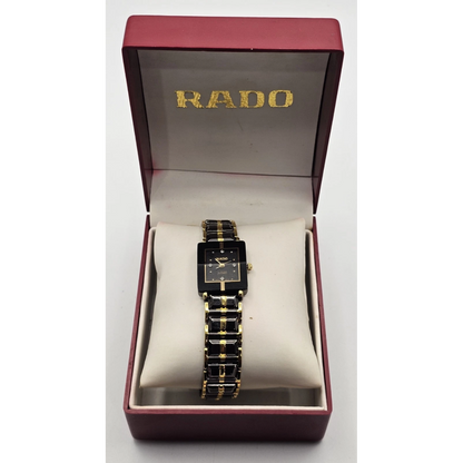 Rado watch in an open box 