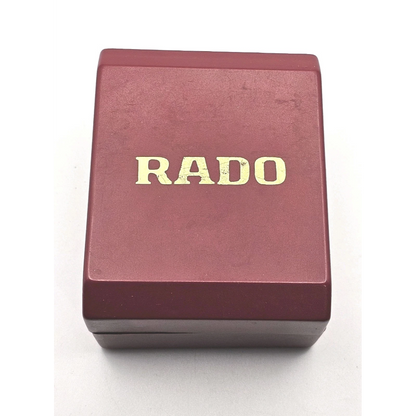 Maroon Rado jewelry box