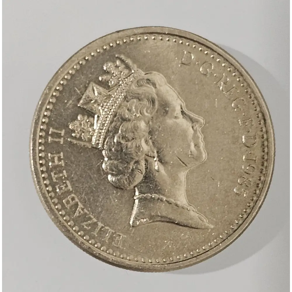 1985 UK 1 Pound Coin 
