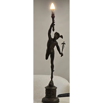 Large Rare Bronze Mercury Sculpture for Collectors