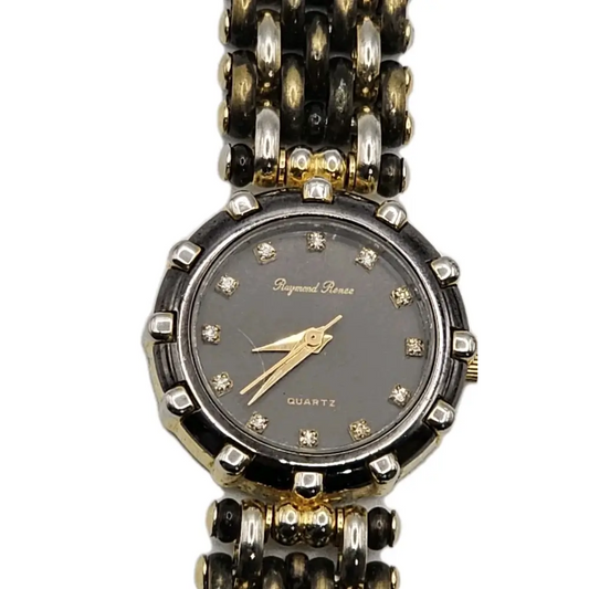 Raymond Rene Women Two-Tone Quartz
