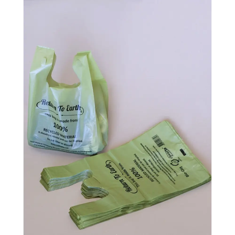 Relife Return to Earth 100% Recycled Strong Reusable Carry Bags