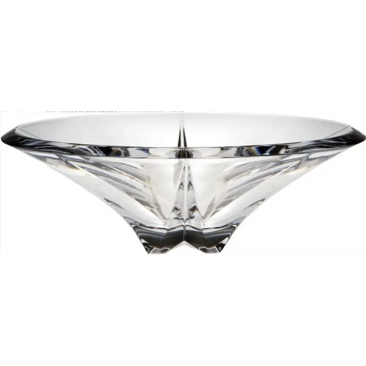 Clear glass bowl