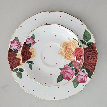 Royal Albert Miranda Kerr Friendship Collection Luxury Tea Set Top View