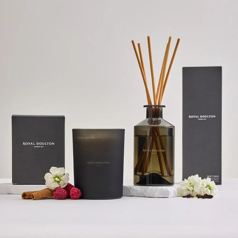 Royal Doulton 1815 Reed Diffuser Cardamom and Clove luxury home fragrance