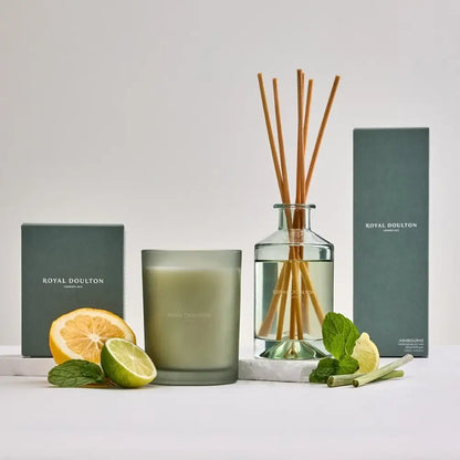Royal Doulton 1815 Reed Diffuser Lemongrass and Lime scent with natural reeds