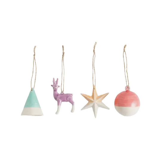 Royal Doulton Christmas 1815 Shapes Hanging Ornaments
