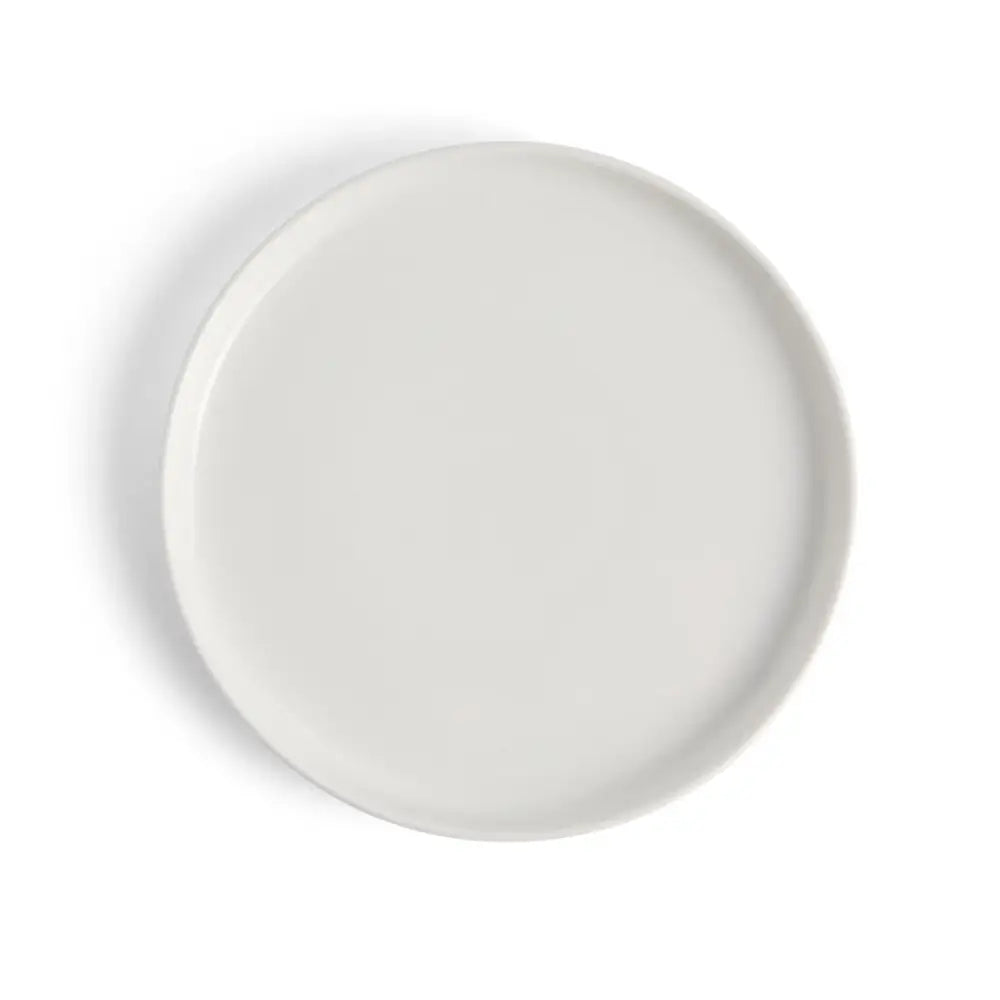 White ceramic plate