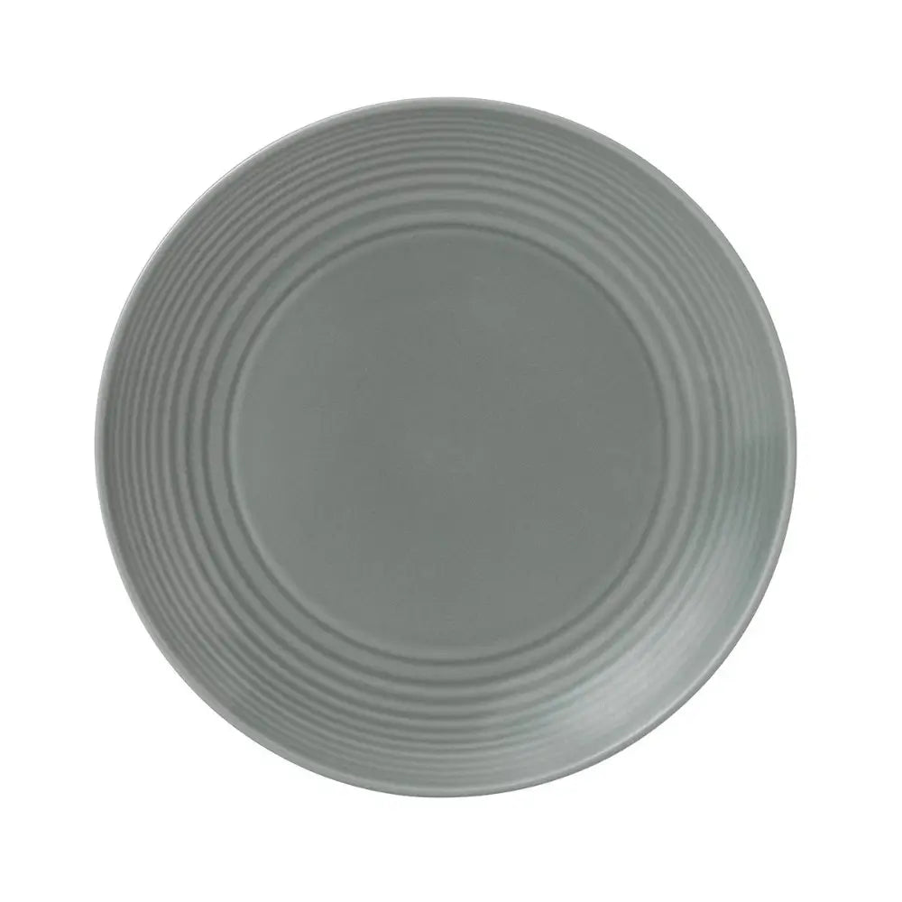 Royal Doulton Gordon Ramsay Maze Salad Plates 22cm, Dark Grey - Set of 4