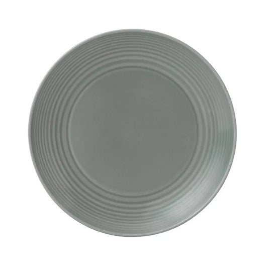 Royal Doulton Gordon Ramsay Maze Salad Plates 22cm, Dark Grey - Set of 4