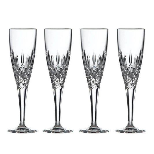 Royal Doulton Highclere Crystal Flute Set Of 4 