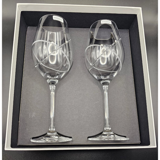 Royal Doulton Promises With This Ring Wine Glasses Set of 2