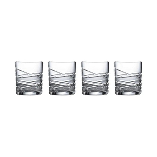 Royal Doulton Saturn Nouveau Crystal Tumbler Set