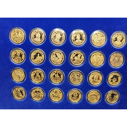 Rare Royal House of Windsor coin with elegant packaging