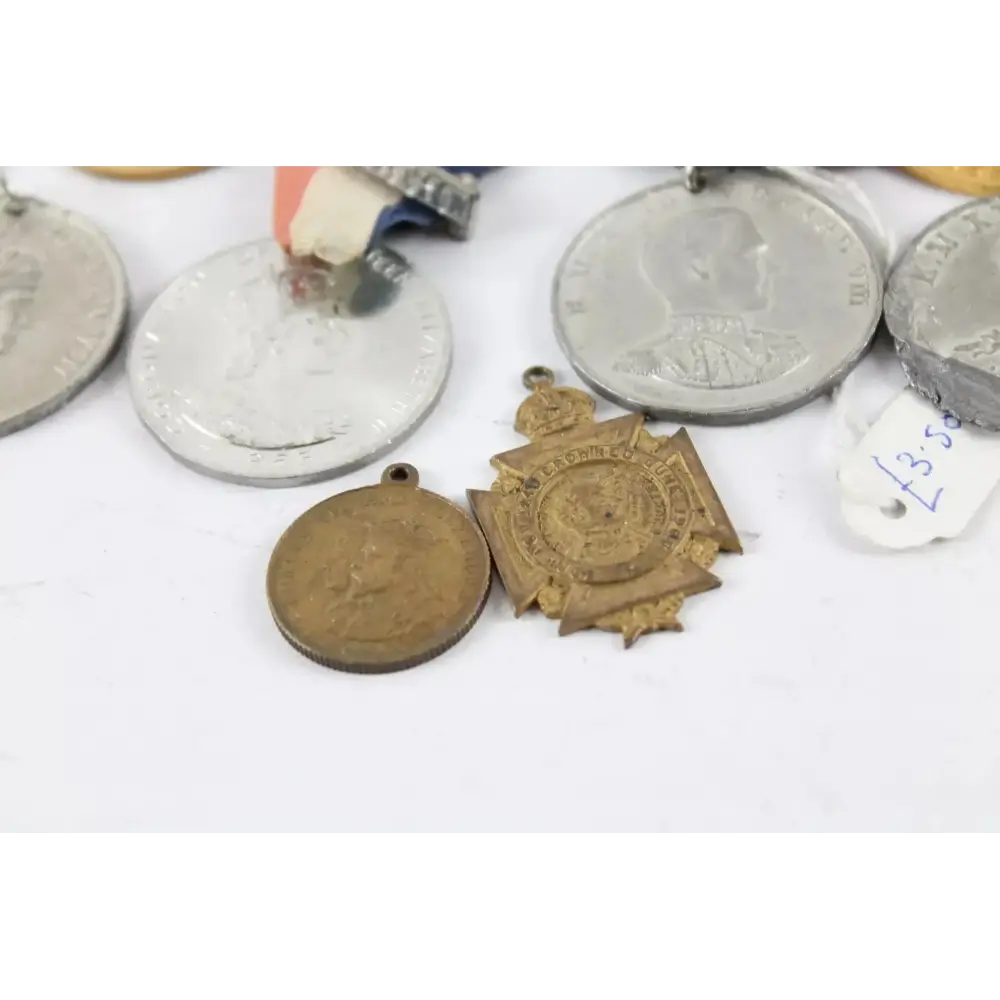 Full assortment of 20 Royal Medallions Antique – Edward VII, VIII, George, etc