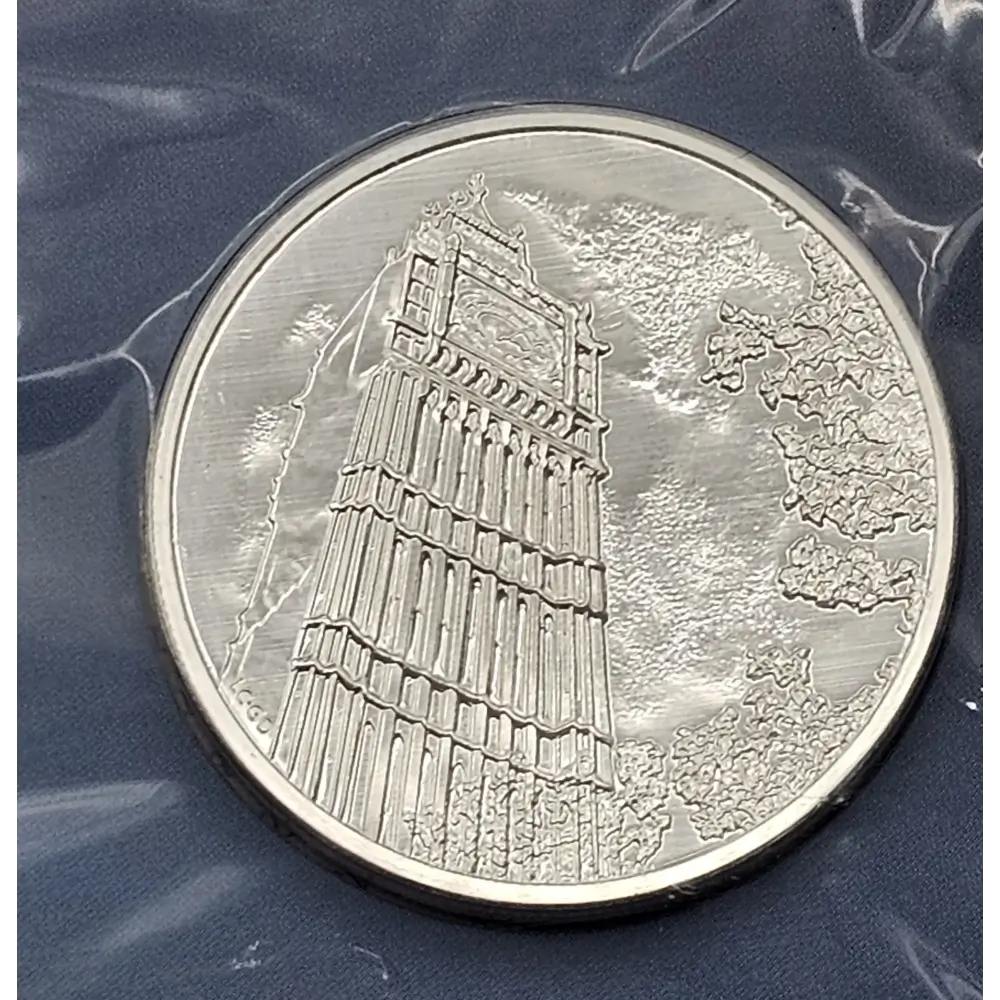 Royal Mint 2015 Big Ben 100 Pounds Fine Silver Coin