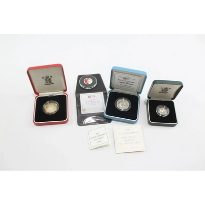 Royal Mint Silver Proof Coin Set 55g – Mixed Decimal Collection