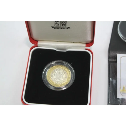 55g Total Silver Proof Coins by Royal Mint – European Decimal Designs