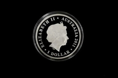 2011 Royal Wedding 1oz Silver Proof Coin – Prince William & Catherine Middleton, Perth Mint
