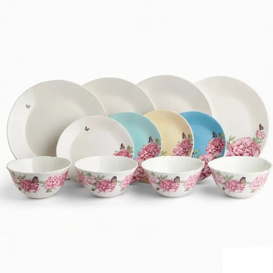 Royal Albert Miranda Kerr Everyday Friendship 12-Piece Dinnerware Set.
