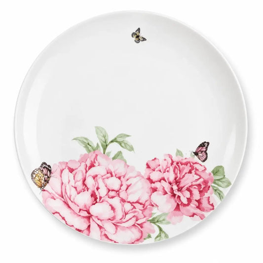 Royal Albert Miranda Kerr Everyday Friendship 20cm side plate with pink peonies and butterflies