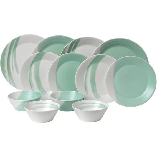 Royal Doulton 1815 Bold 12pc Dinnerware Set in dinnerware set collection 