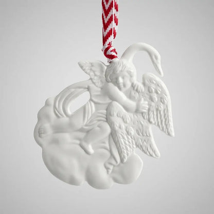 Wedgwood Christmas Angel & Cherub Ornaments – White from our Luxury Christmas Ornaments Australia