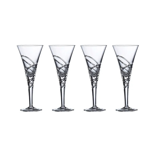 Royal Doulton Saturn Nouveau Crystal Wine Glass Set of 4 for luxury table settings
