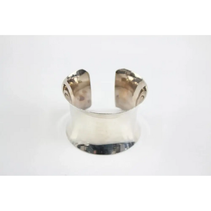 Silver cuff Bangle