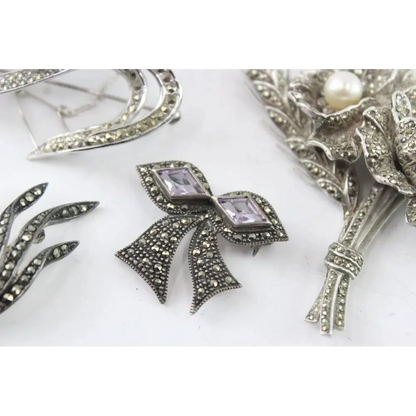 Collection of decorative brooches